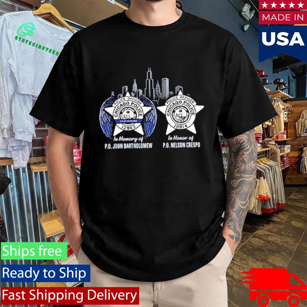 Remember And Honor PO John Bartholomew PO Nelson Crespo Shirt