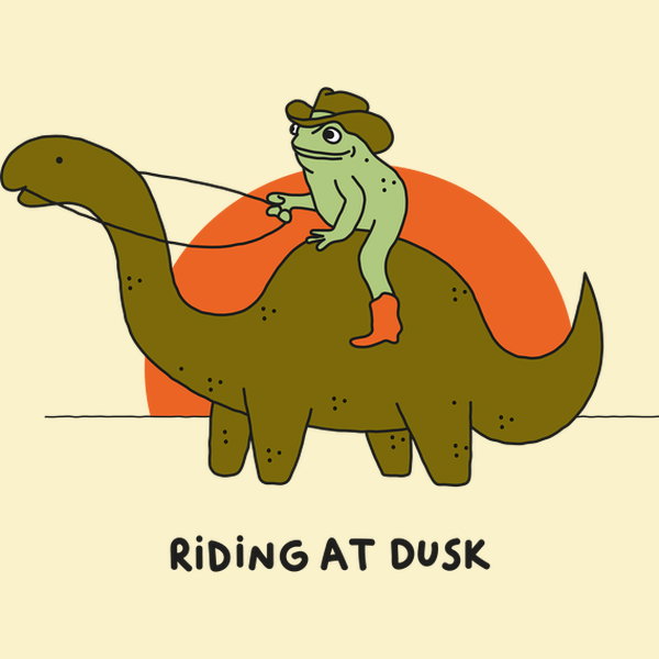 Riding At Dusk