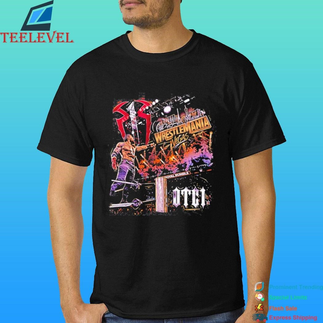 Roman Reigns Road To WrestleMania Vegas 42 Shirt