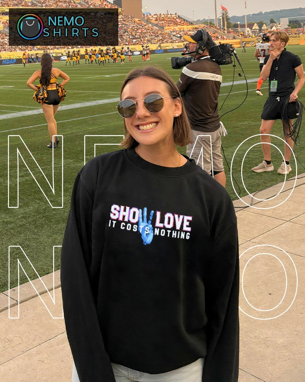 Show Love it costs nothing shirt