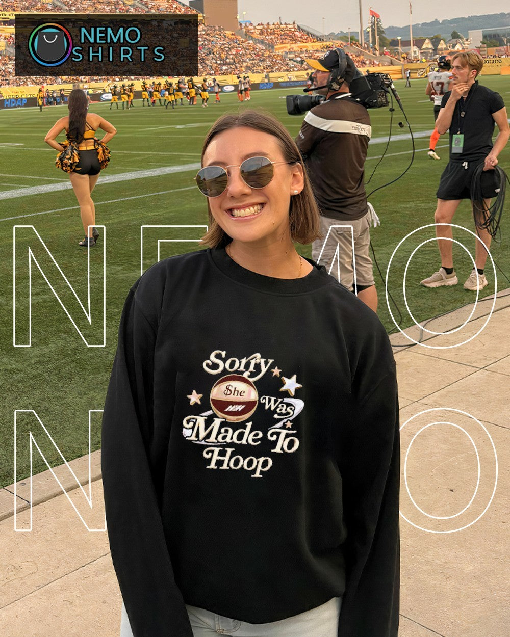 Sorry she was made to hoop shirt