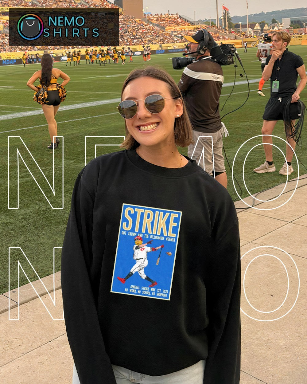 Strike out Trump and the billionaires agenda shirt