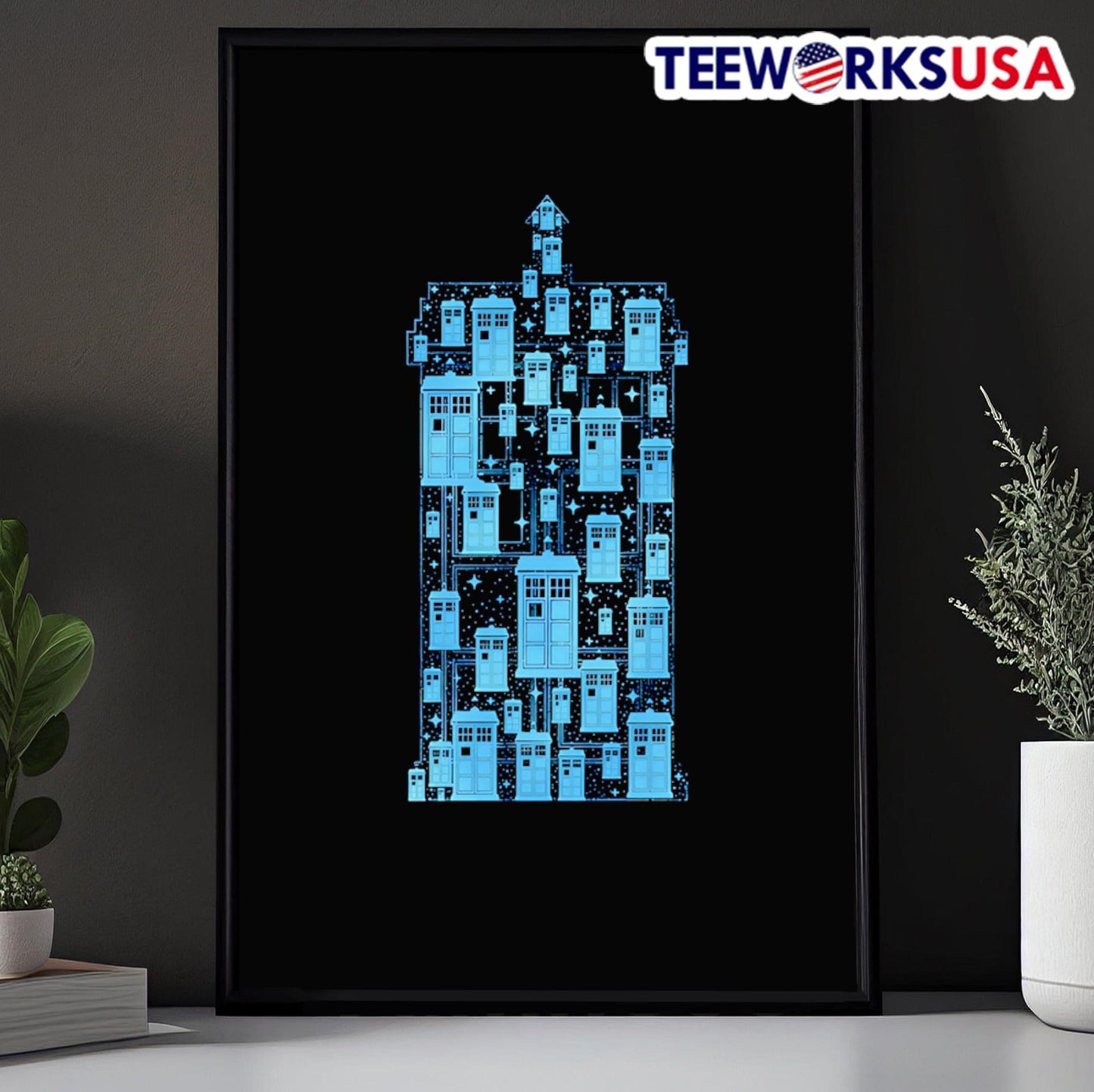 Tardis Time Machine Shirt