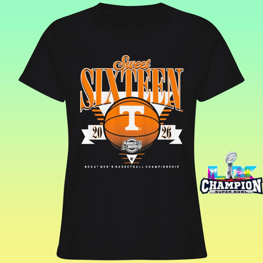 Tennessee Volunteers Mbb 2026 Sweet Sixteen Ncaa Men’s Basketball Championship Shirt