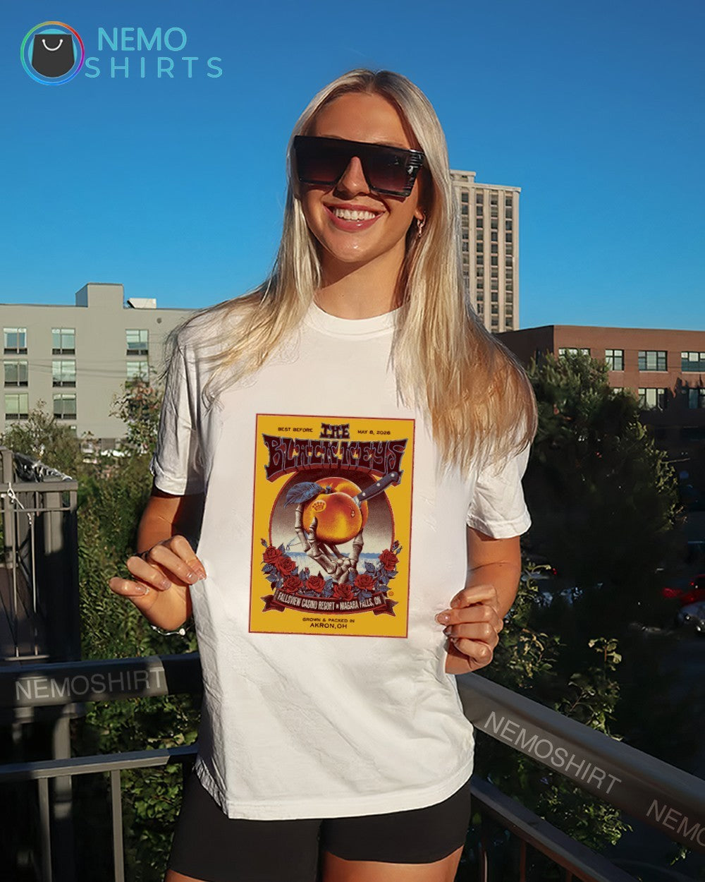 The Black Keys Fallsview Casino resort Niagara Falls 2026 shirt