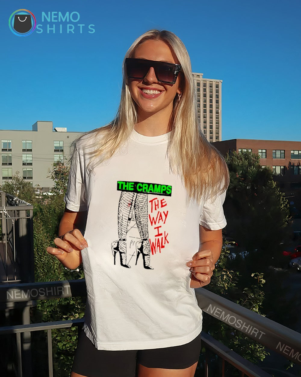 The Cramps The Way I Walk graphic shirt