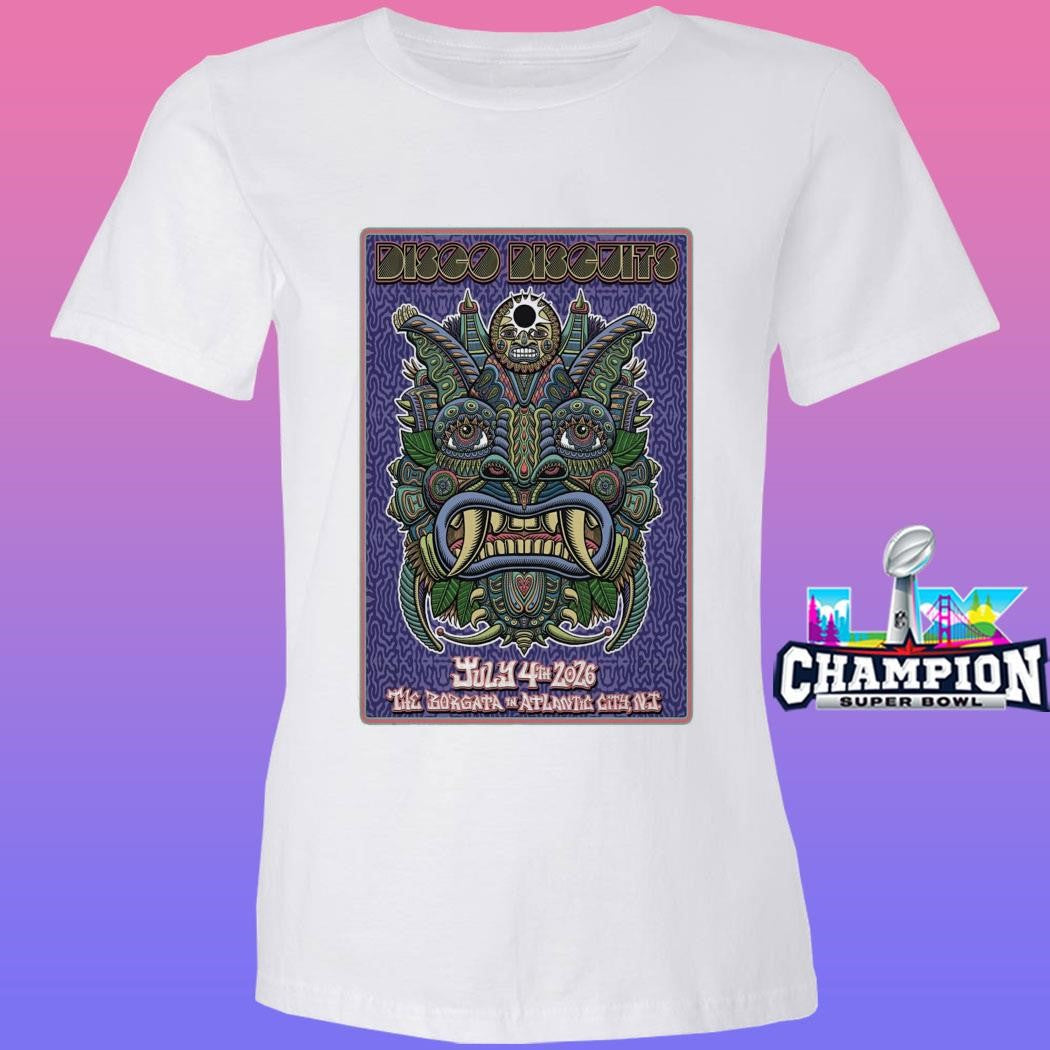 The Disco Biscuits Borgata Event Center In Atlantic City Nj July 4 2026 Shirt