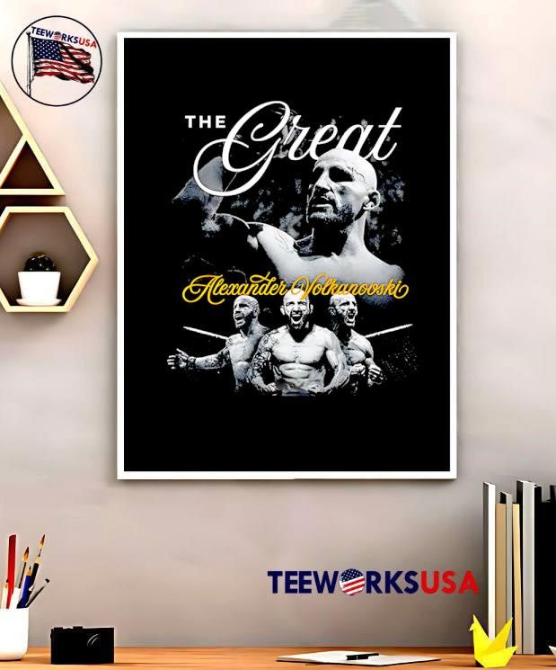 The Great Alexander Volkanovski Engage UFC MMA Fighter Champion Professional Montage Shirt