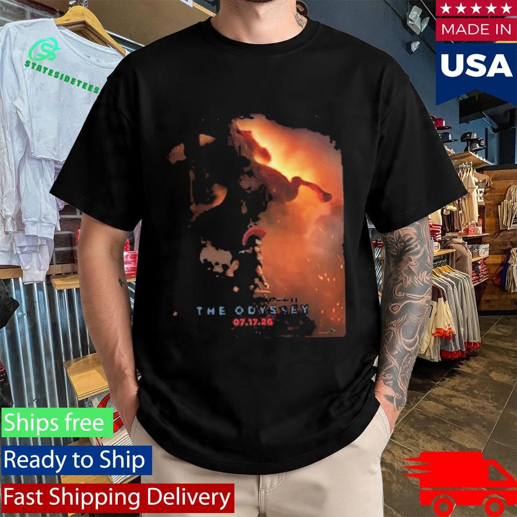 The Odyssey A Film By Christopher Nolan Defy The Gods Shirt