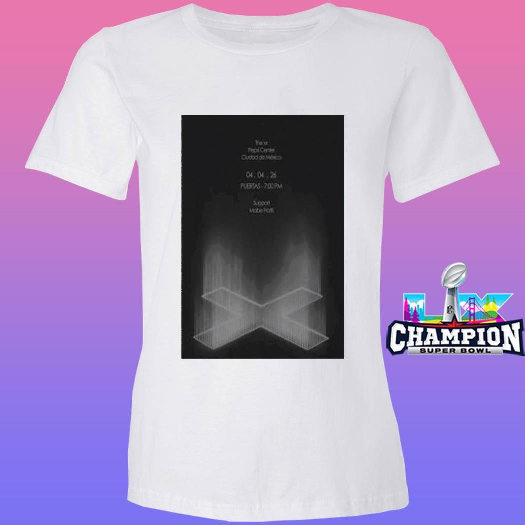 The Xx Apr 4 2026 Pepsi Center Cdmx Shirt