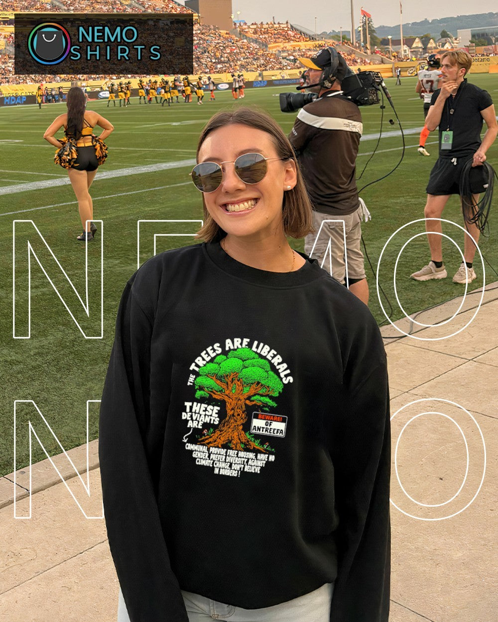 The trees are liberals beware of antreefa Happy Earth Day shirt