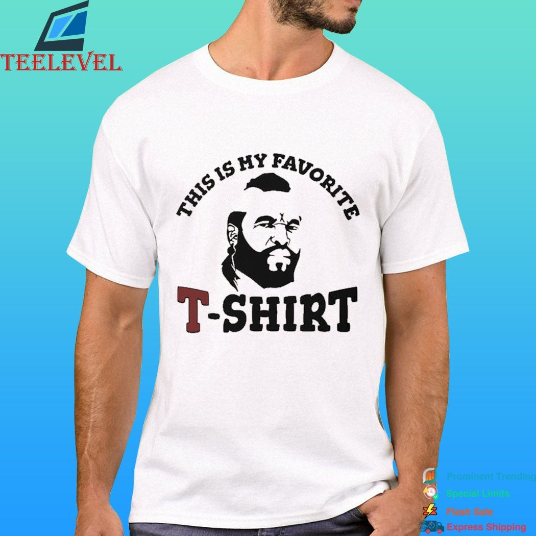 This Is My Favorite T-shirt Head Shirt