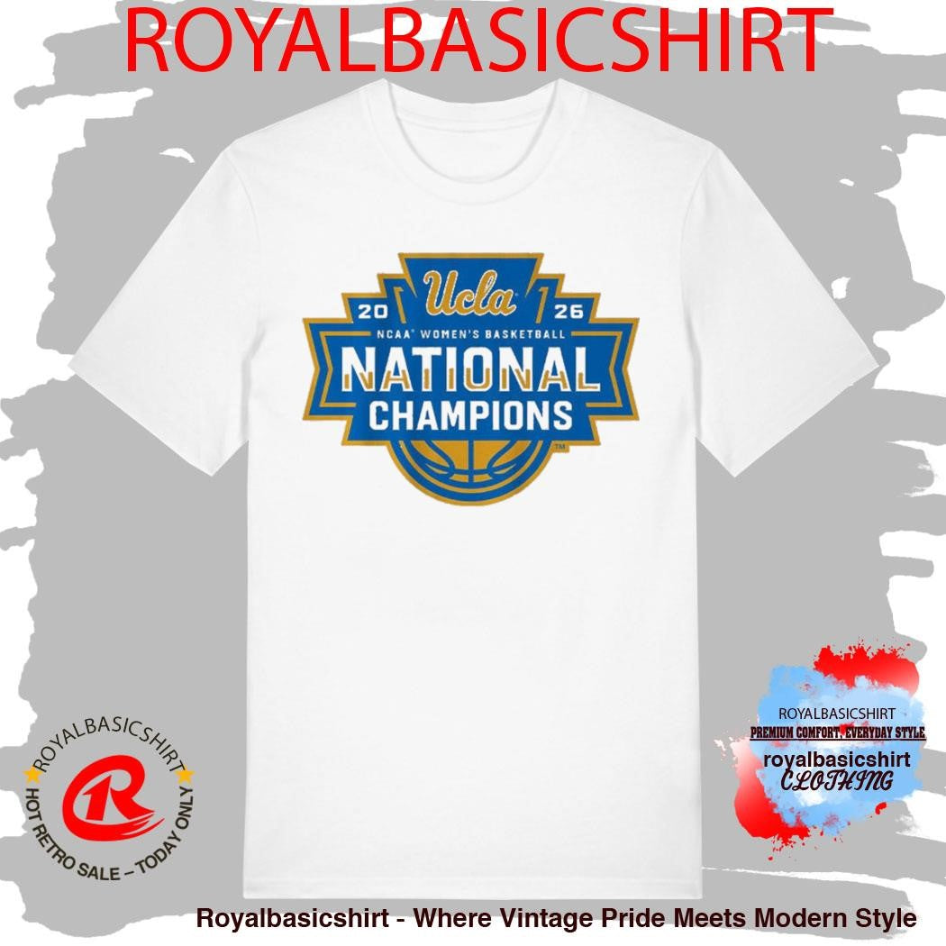 UCLA Bruins WBB 2026 National Champions Logo Shirt