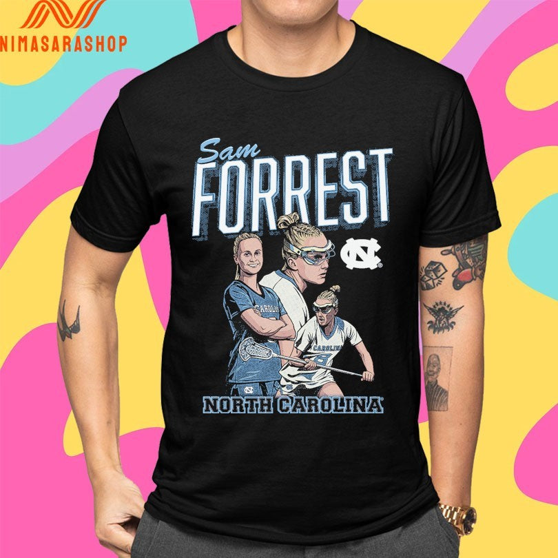Unc Softball Sam Forrest North Carolina Shirts