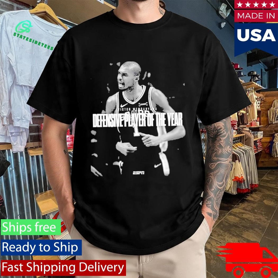 Victor Wembanyama Defensive Player Of The Year 2026 T-Shirt