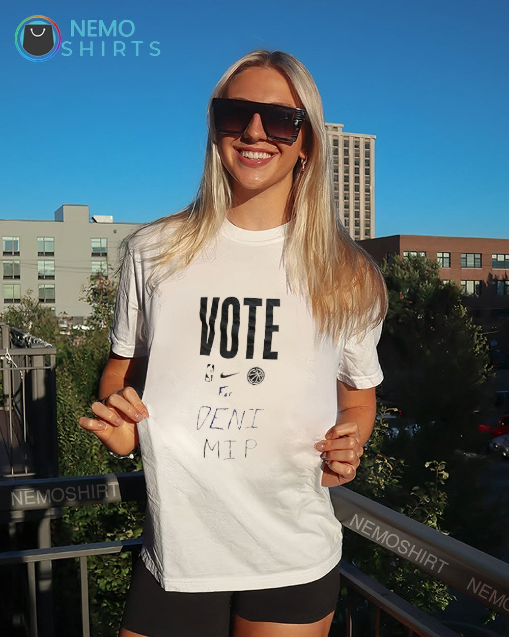 Vote for Deni MIP Deni Avdija Portland Trail Blazers NBA shirt