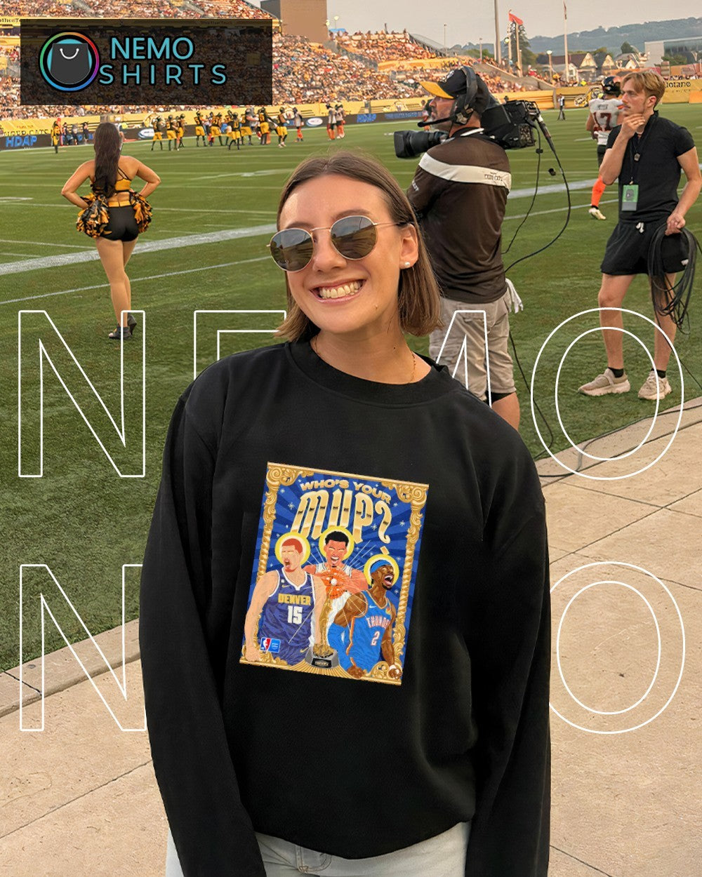 Who’s your MVP Nikola Jokić Victor Wemby and Shai shirt