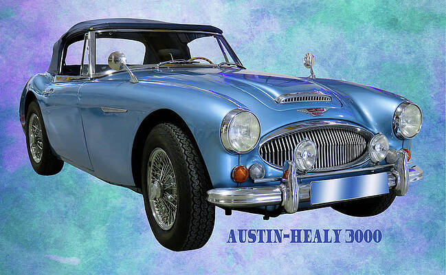 Austin-healy 3000 Print