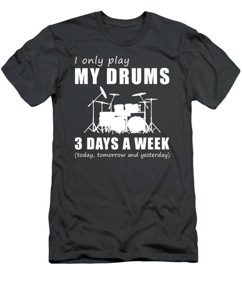 Beat Stress With Suck It Up Buttercup Drumming Tee For Strong Women T-Shirt