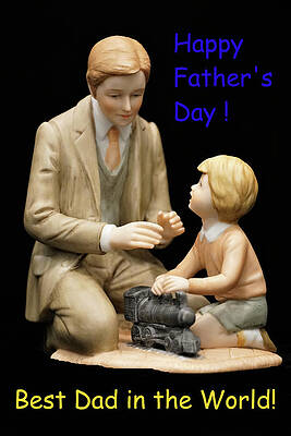 Best Dad - Happy Father S Day Print