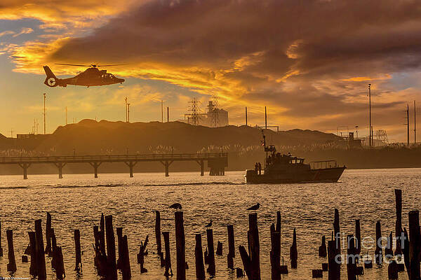 Coast Guard Training Humboldt Bay Print