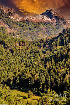 Fire On The Mountain Print