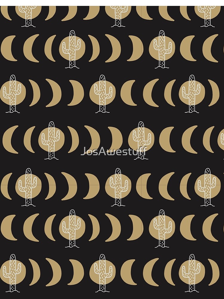 Boho Moon Pattern by JosAwestuff