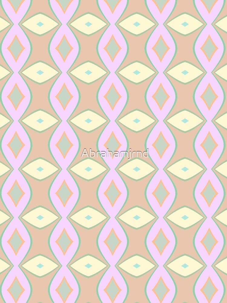 lines decoration model seamless colorful repeat pattern by Abrahamjrnd