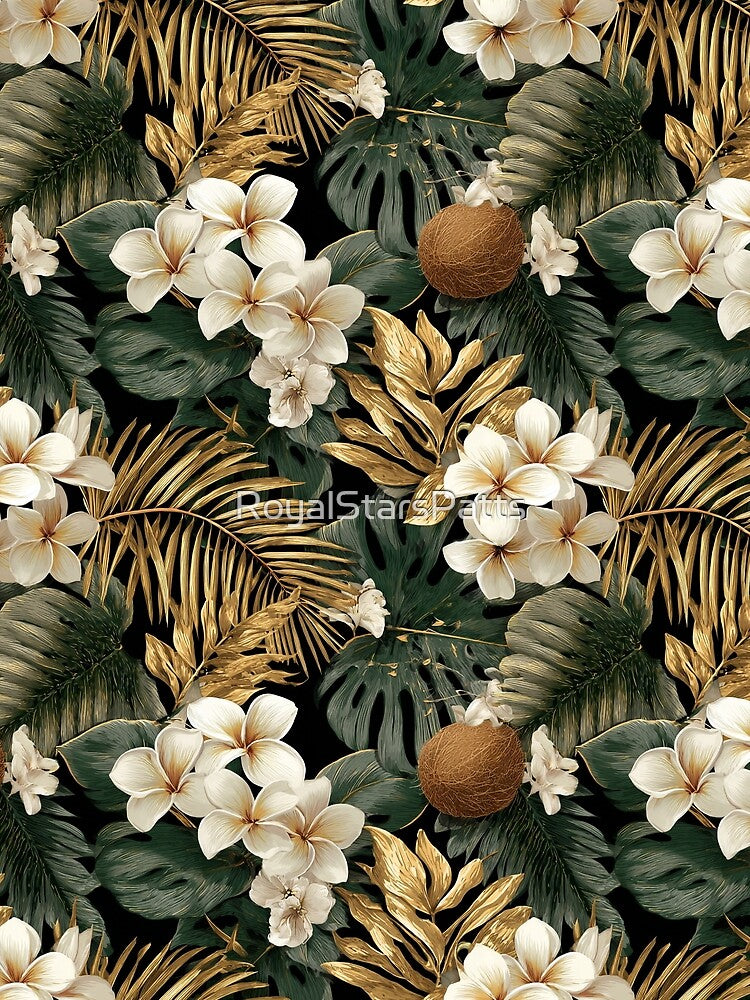 Trendy Tropical Flower - Flower Bouquet Pattern - Christmas Gifts For Boyfriend by RoyalStarsPatts
