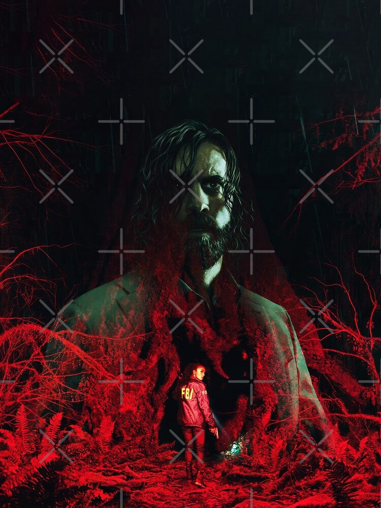 alan wake 2 game, alan wake ii artwork by DannyxTy