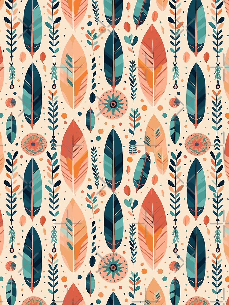 Boho Leaves by BamboozledCo