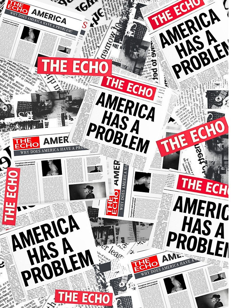 Cowboy Carter AMERICA HAS A PROBLEM-Inspired Pattern by Theatre Mania