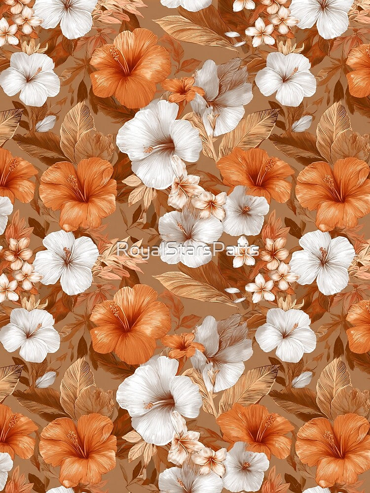 Wild Tropical Floral Texture - Flower Garden Pattern - Valentine'S Day Gifts by RoyalStarsPatts