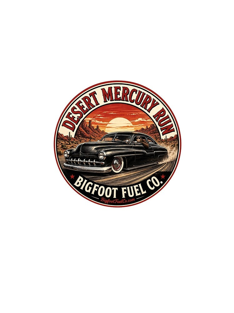 Desert Mercury Run Bigfoot Fuel Co Lead Sled by Bigfoot Fuel Co