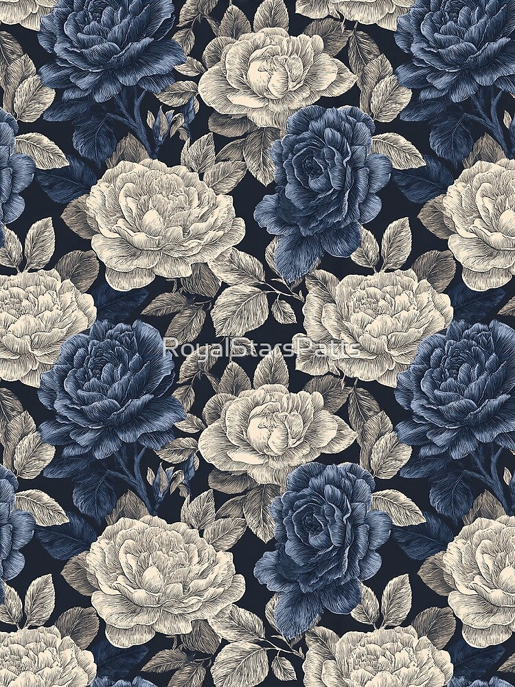 Charming Rose Flower - Birth Flower Pattern - Christmas Gifts For Husband by RoyalStarsPatts