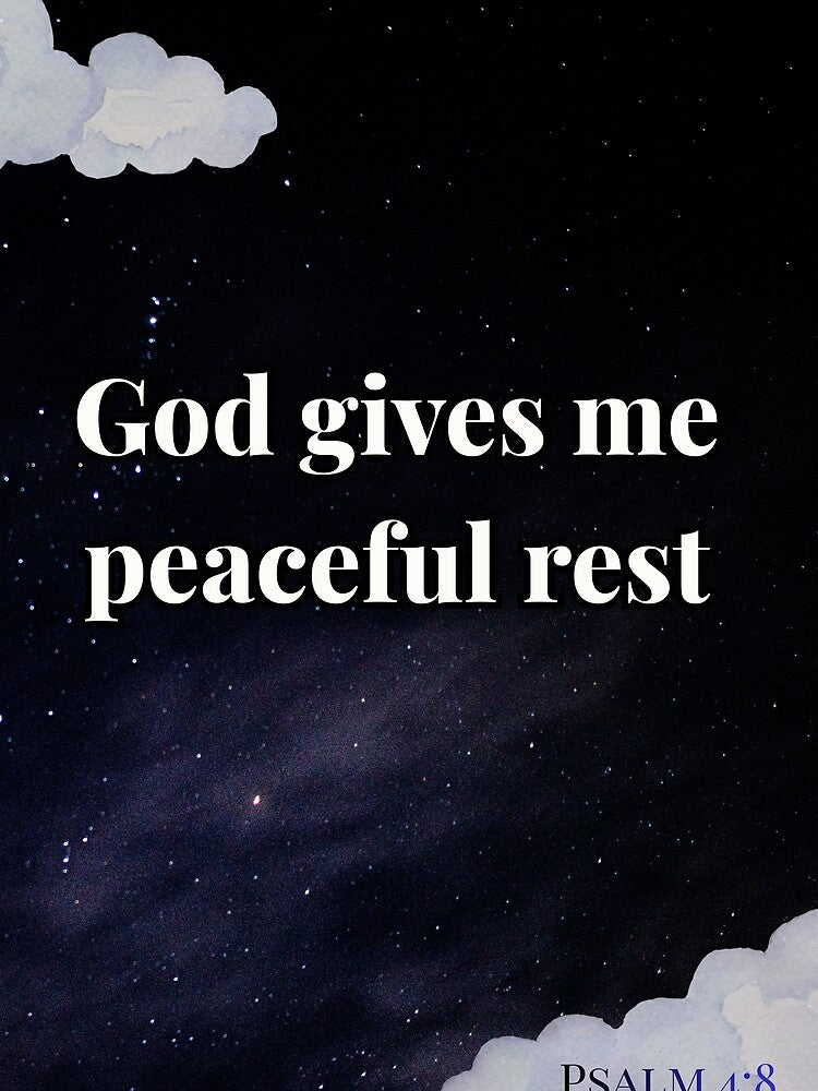 Peaceful Sleep With God's Presence by CeciReynaga