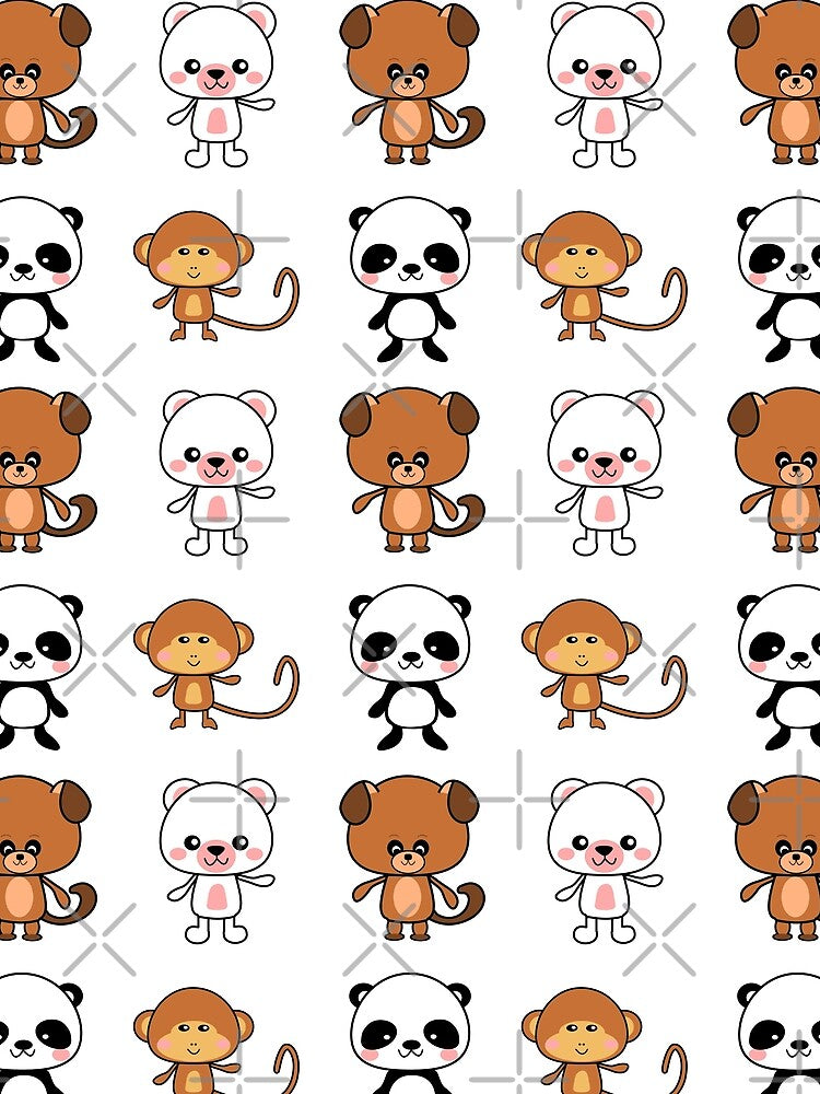 Big Head Kawaii Baby Animals Pack by lovelyandcute