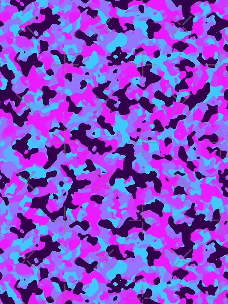 Purple Camouflage Baddie Aesthetic by thecooltable