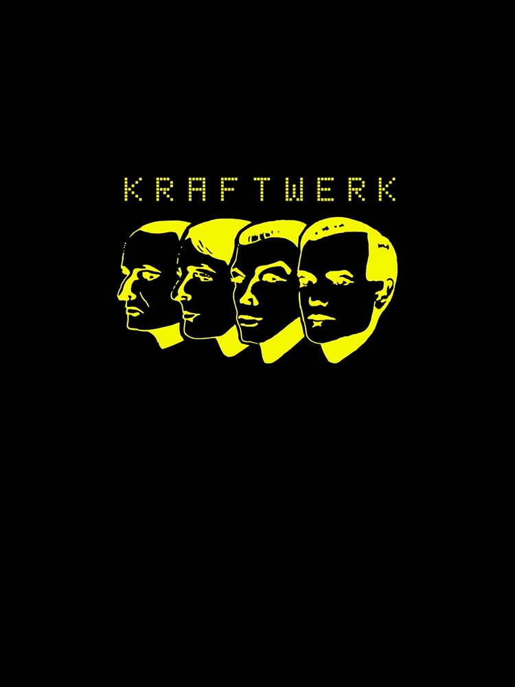 Kräftwërk Shïrt Stïċkër Pöstër Höödïë Mäsk by TheresaHocken