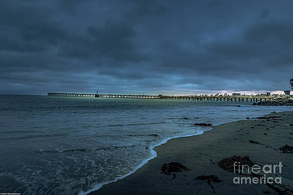 Goleta Fishing Pier Print