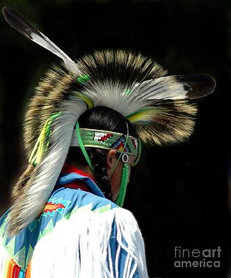 Native American Boy Print