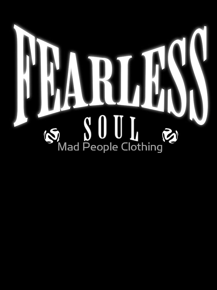 Unisex Fearless Printed Graphic, Streetwear by Life.by.Design