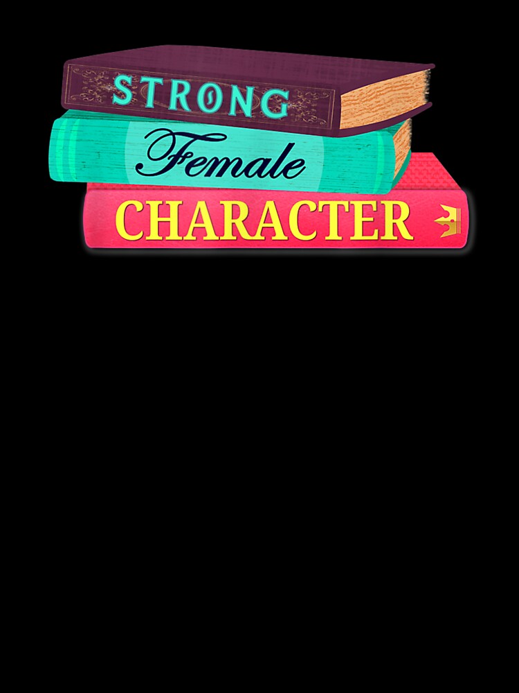 Strong Female Character Book Nerd by Raphael-Hogan