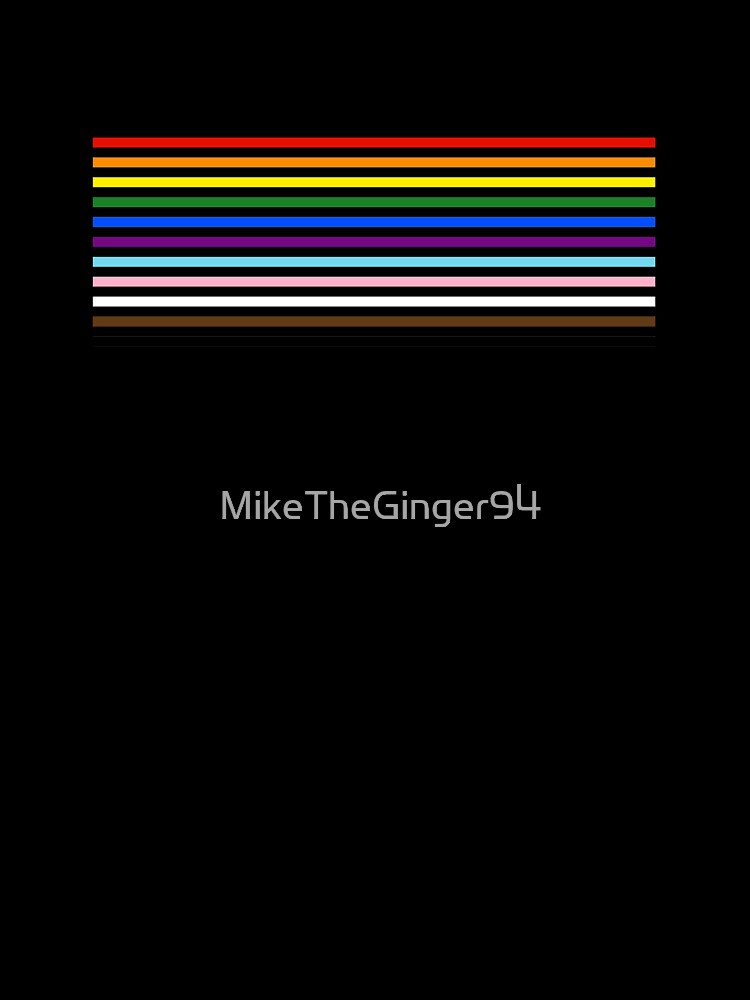 Minimalist LGBTQ/BLM Stripes by MikeTheGinger94