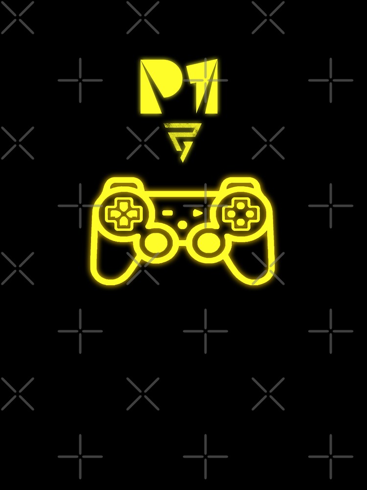 PLAYER 1 Pro gaming Neon design by SultanOFFICIAL