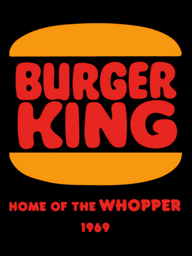 Burger King Home Of The Whopper 1969 Logo 70S 80S 90S Vintage by EychanchanArt