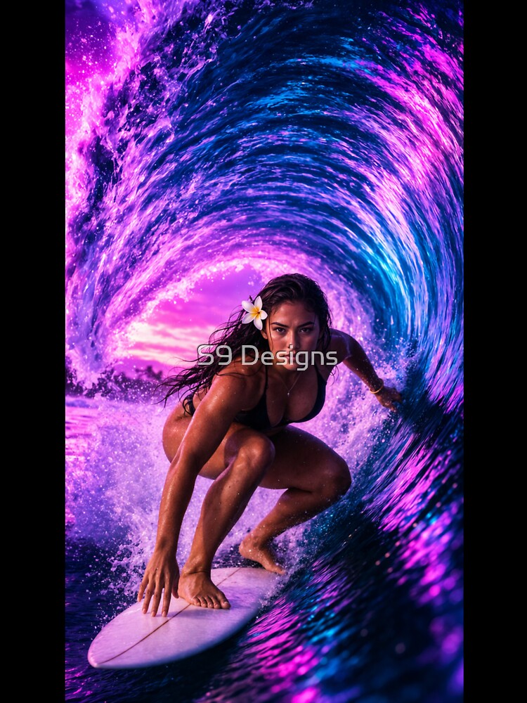 Surfer girl by S9 Designs