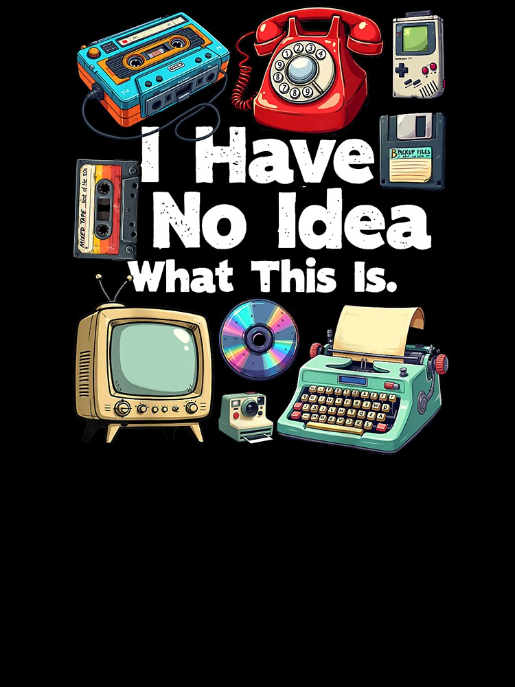 I Have No Idea What This is 80s Bro 1980s Fashion 80 Party by alber-garnell