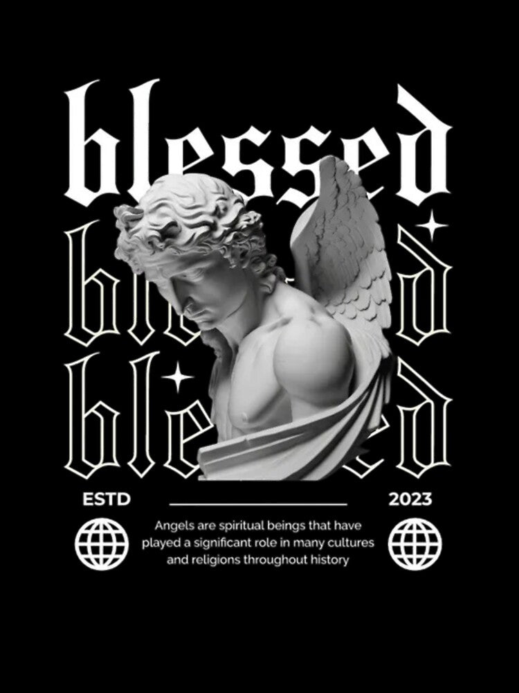 Angel T-Shirt Design Template by UrbanLayers