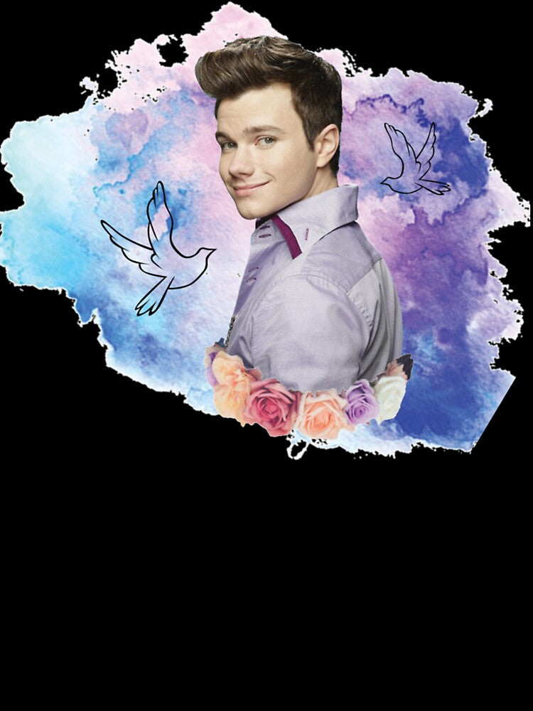 Glee Kurt Hummel Watercolour Long Sleeve T-Shirt by SergejScholz